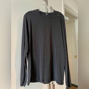 Men's Black Long Sleeve Shirt